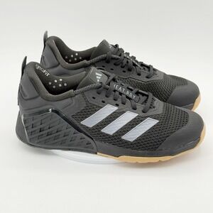 Adidas Dropset 3 Training Shoes Womens Size 7.5 Black Grey ID8632 - New No Box